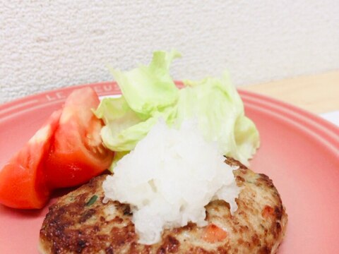 ヘルシーお豆腐ハンバーグ